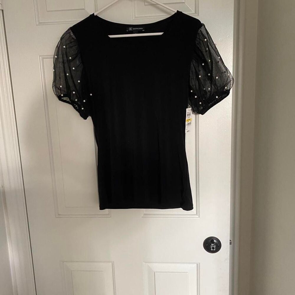 Inc-international-concepts Women's Black Blouse